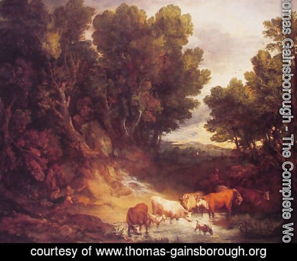 Thomas Gainsborough - The Watering Place