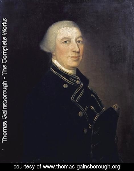 Thomas Gainsborough - Portrait of Nicholas Pearse (1720-1793)