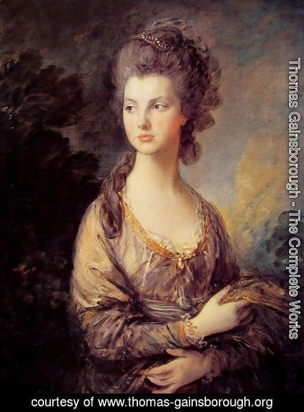 Thomas Gainsborough - Mrs Graham I