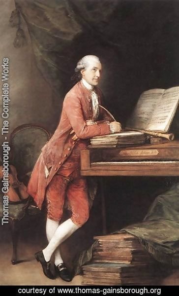 Thomas Gainsborough - Johann Christian Fisher