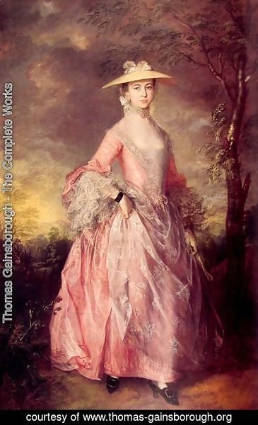 Thomas Gainsborough - Mary, Countess of Howe
