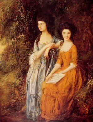 Thomas Gainsborough - The Linley Sisters
