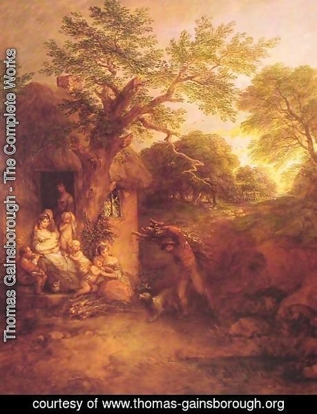 Thomas Gainsborough - The Woodcutters' Return
