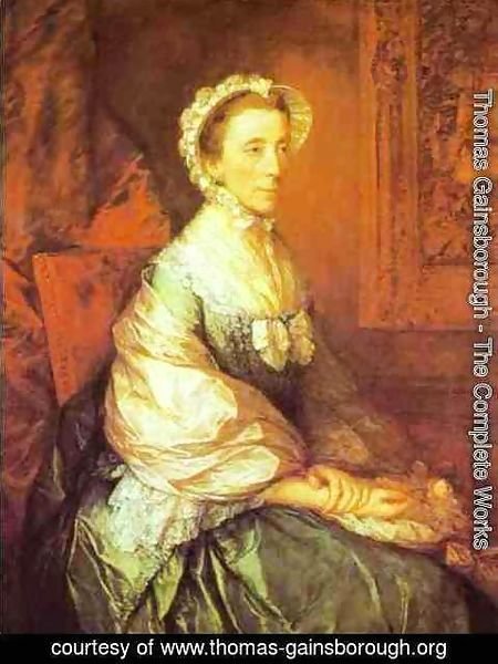 Thomas Gainsborough - Mary Duchess of Montagu