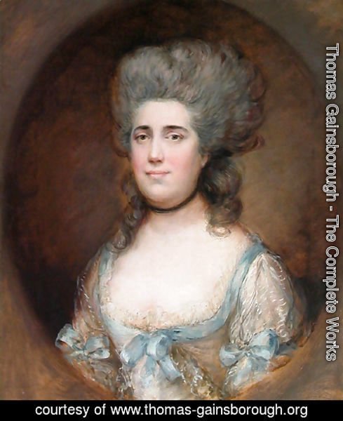 Thomas Gainsborough - Miss Elisabeth Anne Gosset (1740-1804)