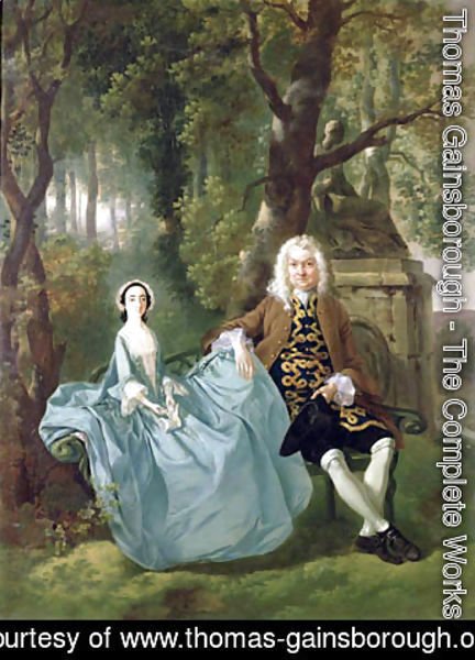Thomas Gainsborough - Mr and Mrs Carter of Bullingdon House