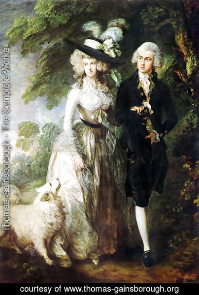 Thomas Gainsborough - Mr and Mrs William Hallett