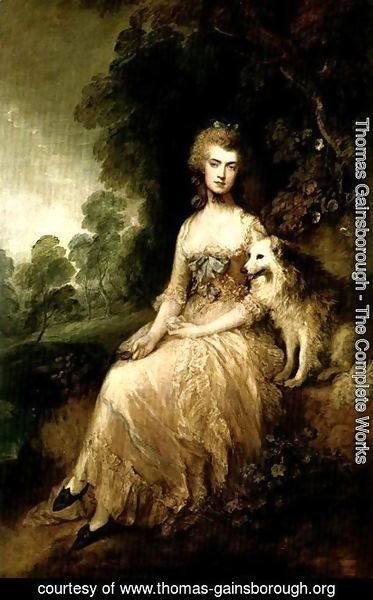 Thomas Gainsborough - Mrs. Perdita Robinson