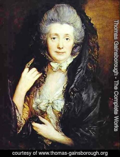 Thomas Gainsborough - Mrs. Thomas Gainsborough nee Margaret Burr