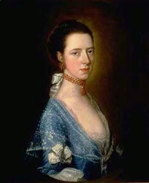 Thomas Gainsborough - Portrait of Mrs. Casberd