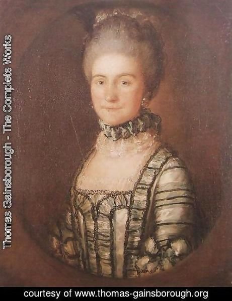 Thomas Gainsborough - Portrait of Mrs. John Bolton