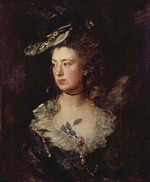 Thomas Gainsborough - The Artist's Daughter Mary