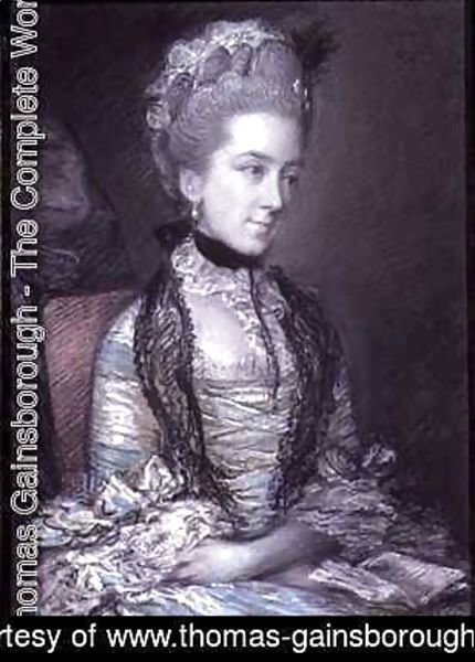Thomas Gainsborough - Portrait of Caroline