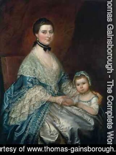 Mrs Bedingfield and her Daughter