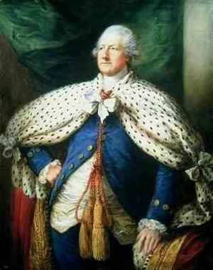 Thomas Gainsborough - Portrait of John Hobart 1723-93 2nd Earl of Buckinghamshire