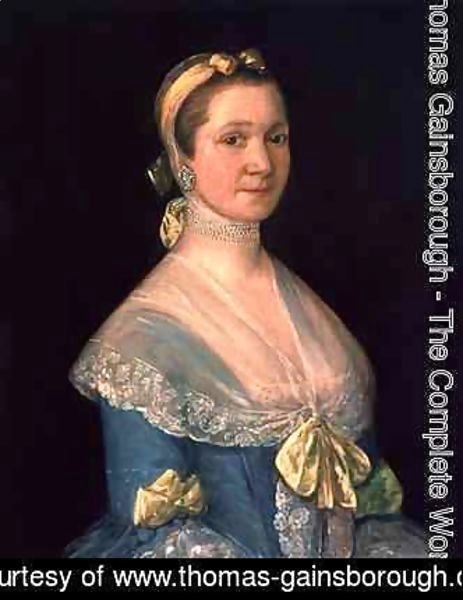 Thomas Gainsborough - Mrs Prudence Rix 1708-83