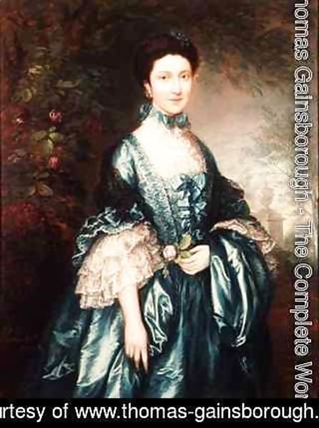 Thomas Gainsborough - Miss Theodosia Magill Countess Clanwilliam