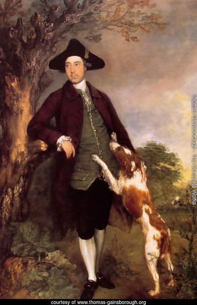 Portrait of George Venables Vernon 2nd Lord Vernon