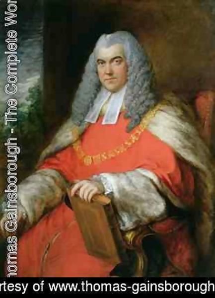 Thomas Gainsborough - Portrait of Sir John Skynner 1723-1805 Lord Chief Baron