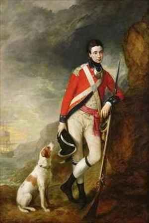 Thomas Gainsborough - An Officer of the 4th Regiment of Foot