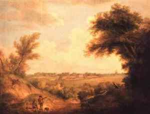 Thomas Gainsborough - Landscape with house