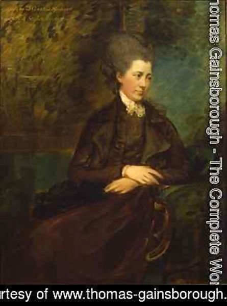 Portrait of Georgiana Poyntz Countess Spencer