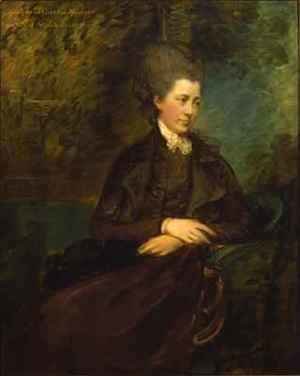 Thomas Gainsborough - Portrait of Georgiana Poyntz Countess Spencer