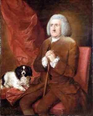 Thomas Gainsborough - William Lowndes 1652-1724 Auditor of His Majestys Court of Exchequer