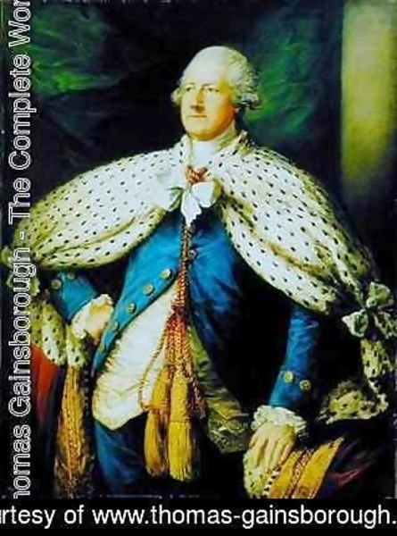 Thomas Gainsborough - Portrait of John Hobart 1723-93 2nd Earl of Buckinghamshire 2