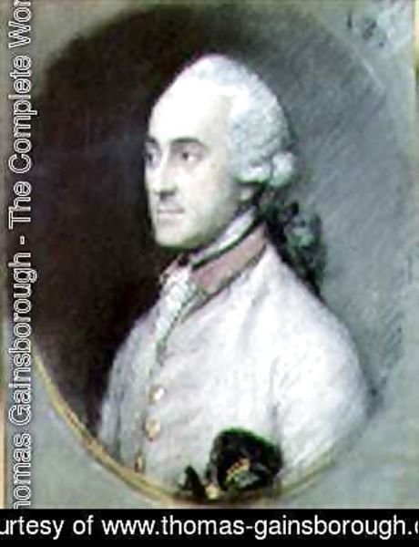 Thomas Gainsborough - Portrait of George Pitt 1st Baron Rivers 1721-1803