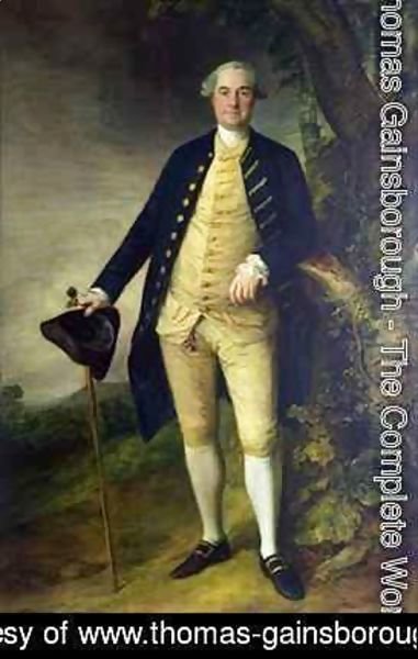 Thomas Gainsborough - Portrait of William Hall