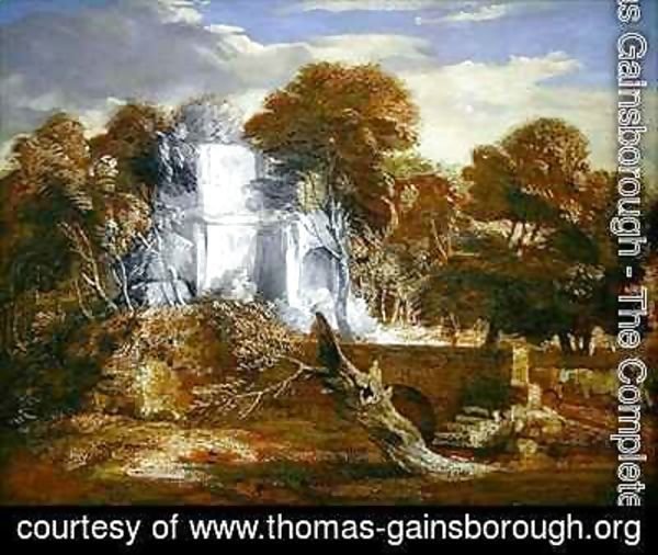 Thomas Gainsborough - Landscape with a Figure and Cattle