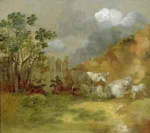 Thomas Gainsborough - Landscape with Sheep