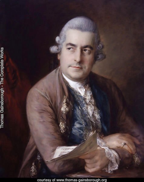Portrait of Johann Christian Bach 1735-1782