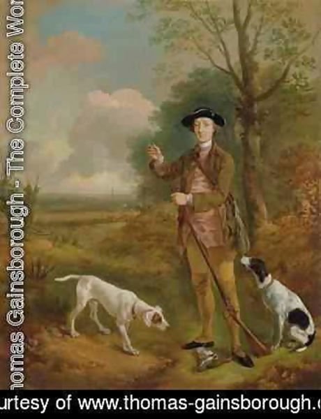 Thomas Gainsborough - Major John Dade of Tannington Suffolk