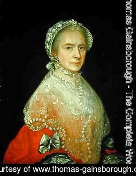 Portrait of Wilhelmina Campbell Viscountess Glenorchy 1741-1786
