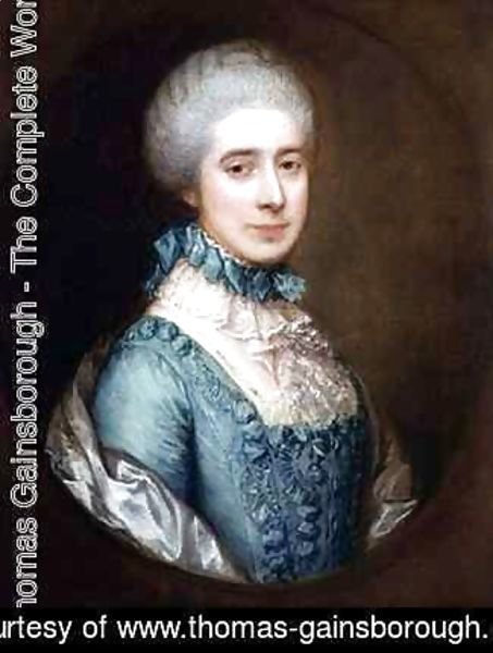 Thomas Gainsborough - Portrait of Mrs Crewe