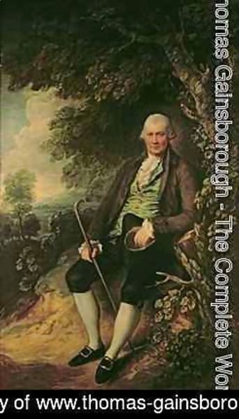 Thomas Gainsborough - Portrait of the Squire John Wilkinson 1728-1808