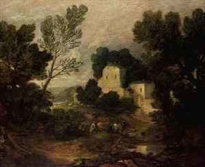 Thomas Gainsborough - A Romantic Landscape
