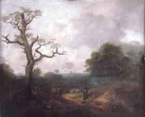 Thomas Gainsborough - Landscape with a Cowherd