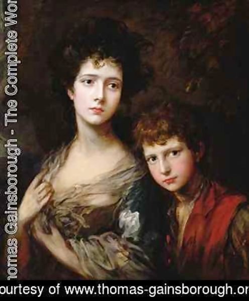 Thomas Gainsborough - Elizabeth and Thomas Linley