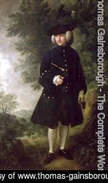 Thomas Gainsborough - Portrait of Dr Rice Charleton 1710-89