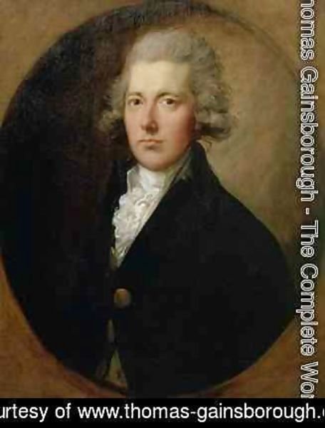Portrait of William Pitt the Younger 1759-1806