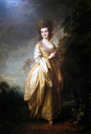 Thomas Gainsborough - Elizabeth Jenks Beaufoy later Elizabeth Pycrofteth