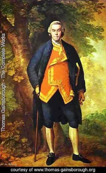 Thomas Gainsborough - John 10th Viscount Kilmorey 1768