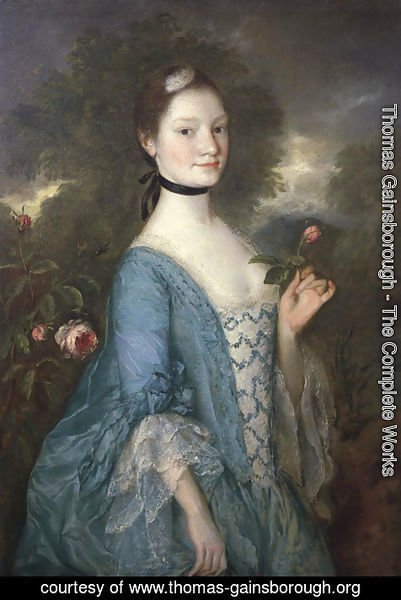 Thomas Gainsborough - Lady Innes 1757