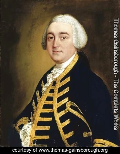 Thomas Gainsborough - Portrait of Christopher Griffith, Jr., of Padworth