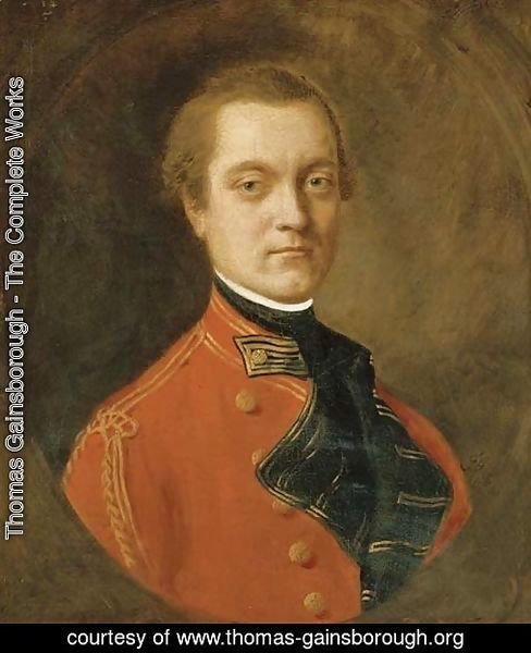 Portrait of an officer of the 1st Dragoon Guards