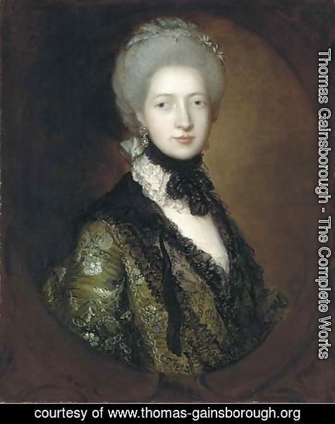 Thomas Gainsborough - Portrait of Lady Willielma Glenorchy