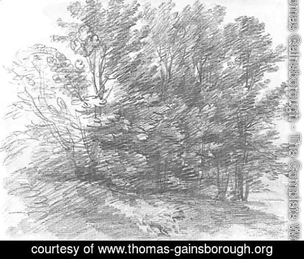 Thomas Gainsborough - Woodland scene